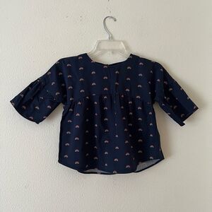 Gymboree Rainbow Top new condition size 7-8